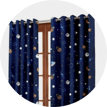 cortinas, alfombras y accesorios